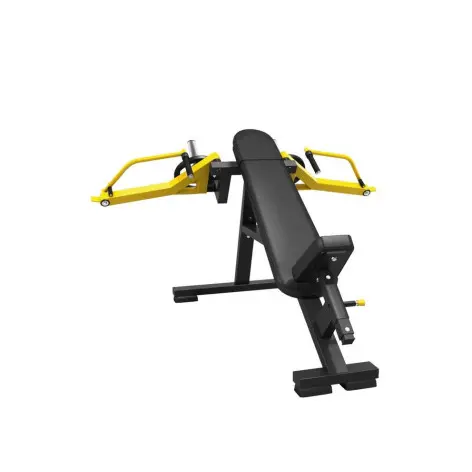 plate loaded incline butterfly bench - pec fly pro - vue 4