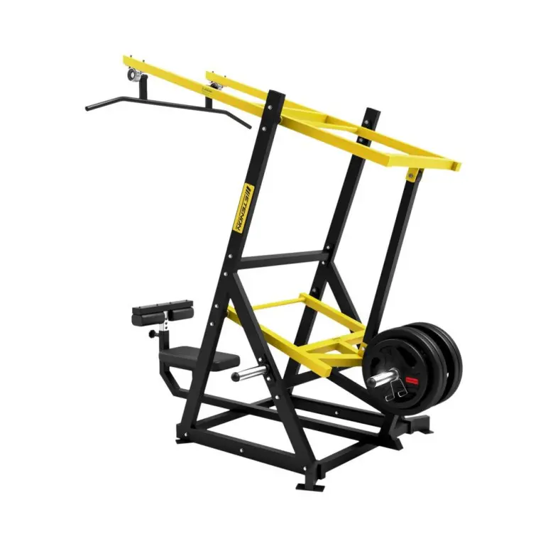 Plate loaded station de tirage up and down machine pro - vue 2