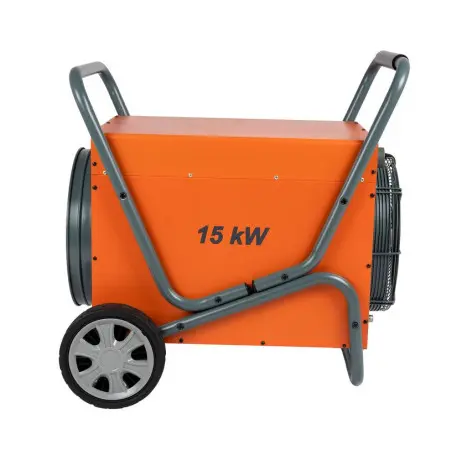 Chauffage mobile électrique puissant 15 kW / 400V pour box de crosstraining - vue 3