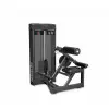 Back extension machine professionnelle charge guidée pour l'entraînement des lombaires