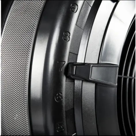 Air rower ATX fitness avec résistance réglable et tableau de bord - vue 7