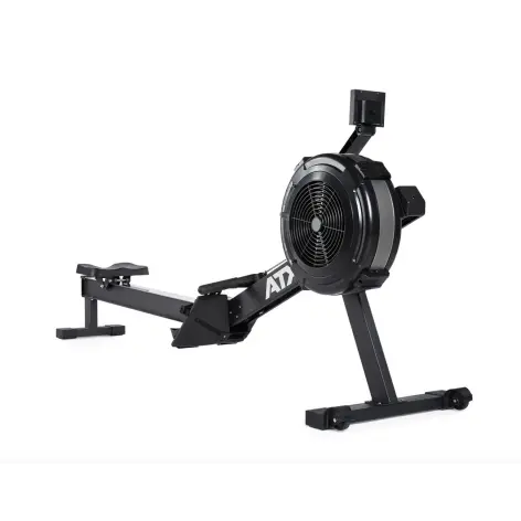 Air rower ATX fitness avec résistance réglable et tableau de bord - vue 3