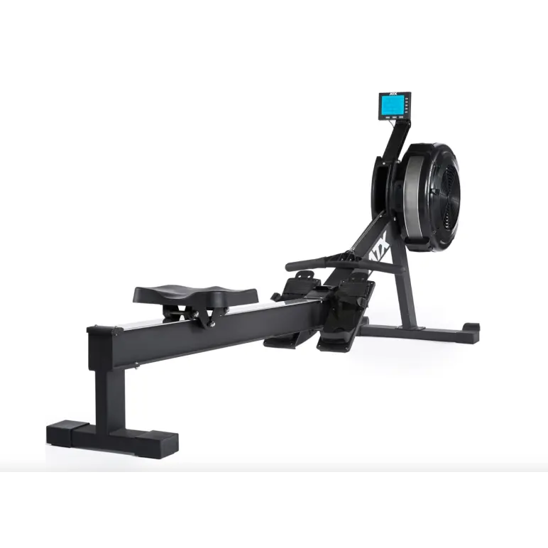 Air rower ATX fitness avec résistance réglable et tableau de bord