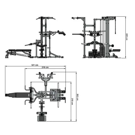 Multiplex ATX - Station multi-postes 5 en 1 - vue 26