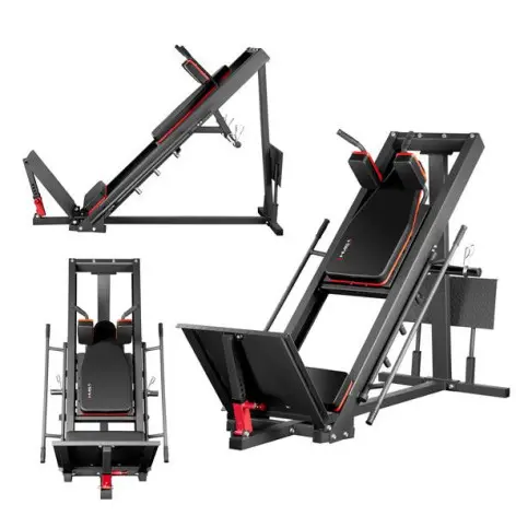 Leg Press - Hack Squat de musculation à 45° - vue 2