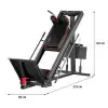 Leg Press - Hack Squat de musculation à 45° - vue 5
