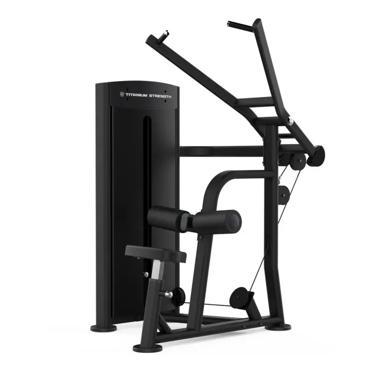 Lat pull down machine à charge guidée