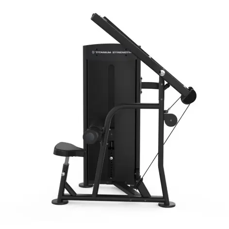Lat pull down machine à charge guidée - vue 3