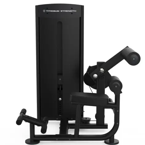 Back extension machine à charge guidée - vue 2