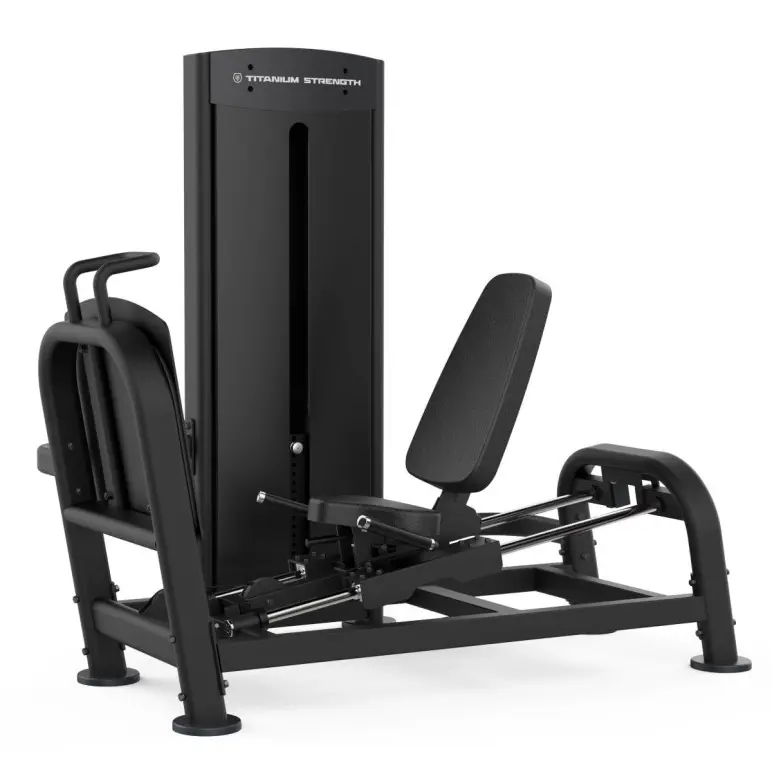 Leg press machine à charge guidée 120 kg max - Siège multi-réglable