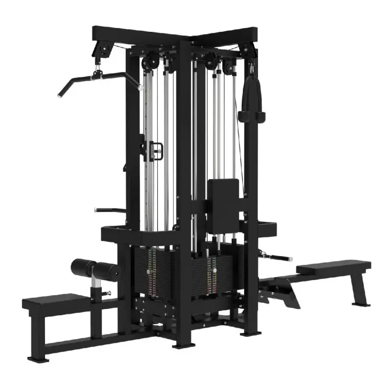 Multigym station 4 en 1 pour entraînements de musculation complets