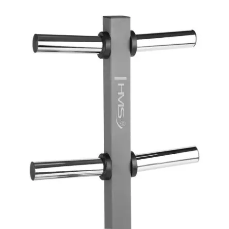 Arbre de rangement pour disques de poids et barres de musculation olympiques - MAX 300 kg - vue 4