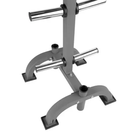 Arbre de rangement pour disques de poids et barres de musculation olympiques - MAX 300 kg - vue 5