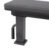 Banc de musculation plat avec sellerie rembourrée home gym - vue 4
