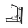 High pulley machine dual rowing station pour professionnels - vue 4