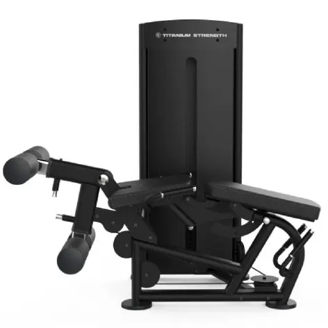 Leg extension machine dual flexion des jambes à charge guidée - vue 6