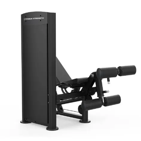 Leg extension machine dual flexion des jambes à charge guidée - vue 4