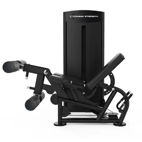 Leg extension machine dual flexion des jambes à charge guidée - vue 3
