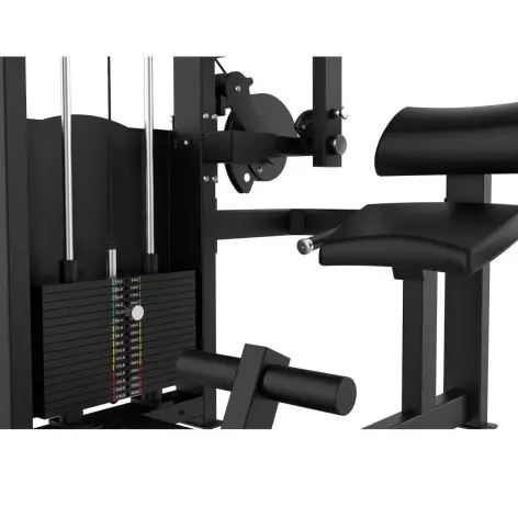 Appareil de musculation 2 en 1 pour le dos et les abdominaux - AB crunch et back extension - vue 5