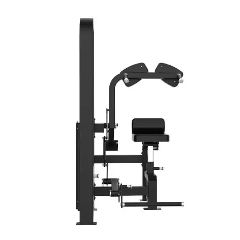 Ab crunch machine à charge guidée - vue 2