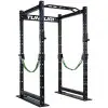 Cage de crosstraining rack avec barre de traction et supports de sécurité