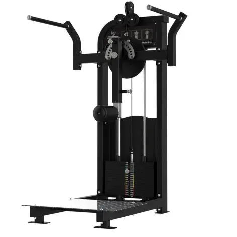 Hip extension machine à charge guidée de musculation pour les jambes - Appareil pro - vue 2