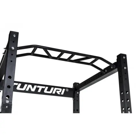 Cage de crosstraining rack avec barre de traction et supports de sécurité - vue 2