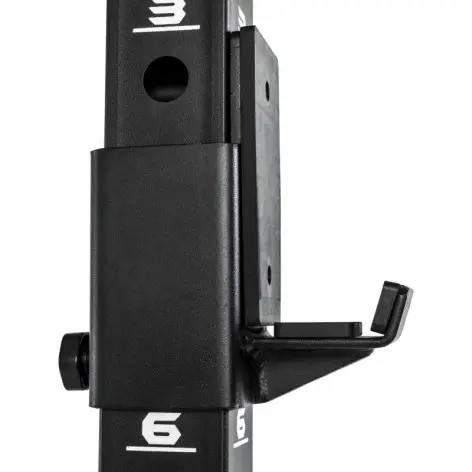 Cage de crosstraining rack avec barre de traction et supports de sécurité - vue 4