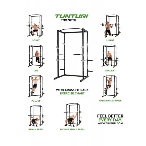 Cage à squat polyvalent avec postes à dips et tractions capacité de charge 350 kg - vue 5