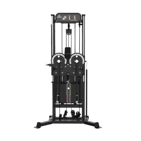 Peck dual shoulder machine pro à charge guidée - vue 3