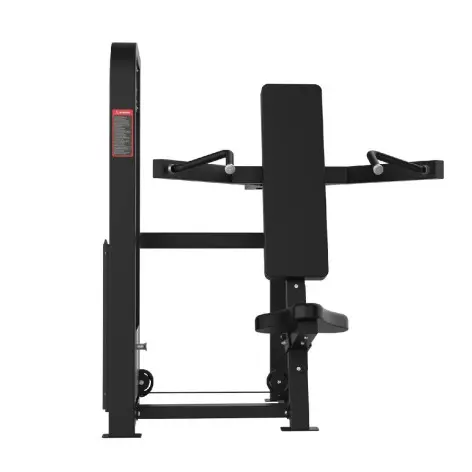 Shoulder press machine pro à charge guidée - vue 3
