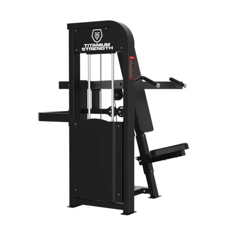 Shoulder press machine pro à charge guidée - vue 2