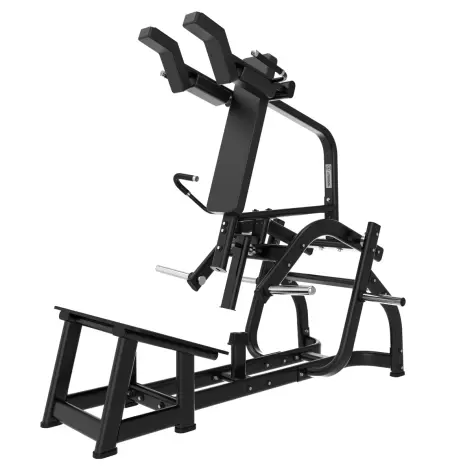 Calf squat machine à charge libre - vue 2
