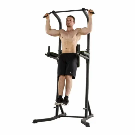 Tour de musculation chaise romaine tractions, abdimnaux, dips et pompes - vue 3