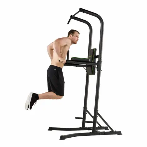 Tour de musculation chaise romaine tractions, abdimnaux, dips et pompes - vue 4