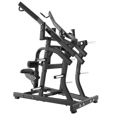 Wide lat pull down machine à charge libre pour le tirage dorsal - Appareil plate loaded Titanium Strength Black Séries BS-PL19 -