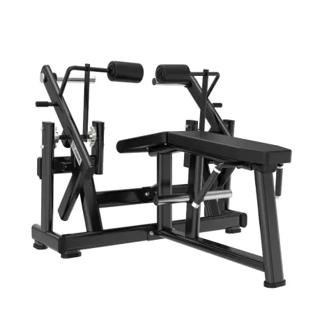 Plate loaded leg curl machine allongée - vue 2