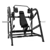 Seated back press machine à charge libre - Pull over