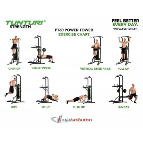 Station chaise romaine avec banc de musculation pliable pour Homegym - vue 5