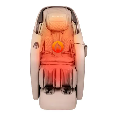 Fauteuil de massage haut de gamme avec ioniseur d'air et dossier chauffant - vue 6