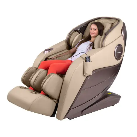 Fauteuil de massage haut de gamme avec ioniseur d'air et dossier chauffant - vue 15