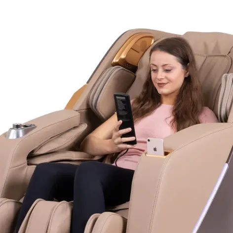 Siège de massage pour les muscles complet avec ioniseur d'air et chauffage du dossier - vue 21