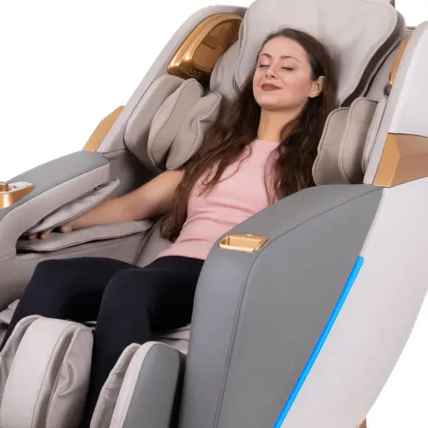 Siège de massage pour les muscles complet avec ioniseur d'air et chauffage du dossier - vue 3