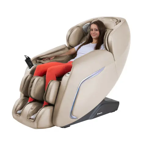 fauteuil de massage beige pour la détente des muscles - vue 2