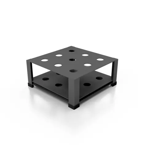 Rack de rangement pour 9 barres olympiques