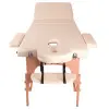 Table de massage beige - vue 3