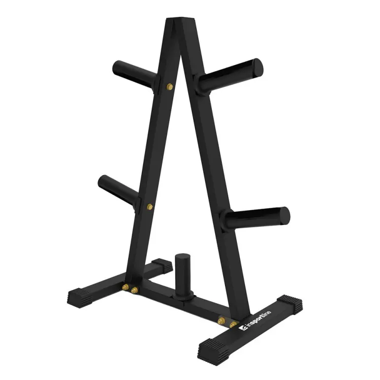 Support de rangement 5 tiges pour disques de poids olympiques