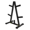 Support de rangement 5 tiges pour disques de poids olympiques