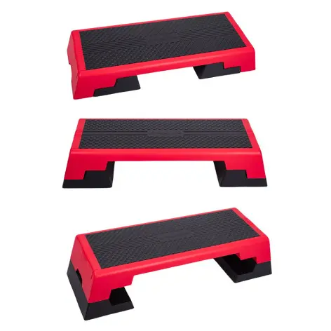 Plateforme de step pour aérobic et remise en forme large avec hauteur réglable - Capacité de charge 250 kg - vue 3