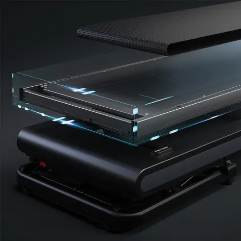 Tapis de course pliable avec support pour tablette - vue 11